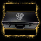 5-row black graded card case with lock for PSA BGS CGC slabs