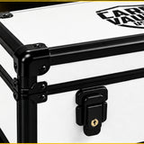 Card Vault USA 5-Row Key Lock Graded Card Case – White w/ Black Print | Pre-Sale!