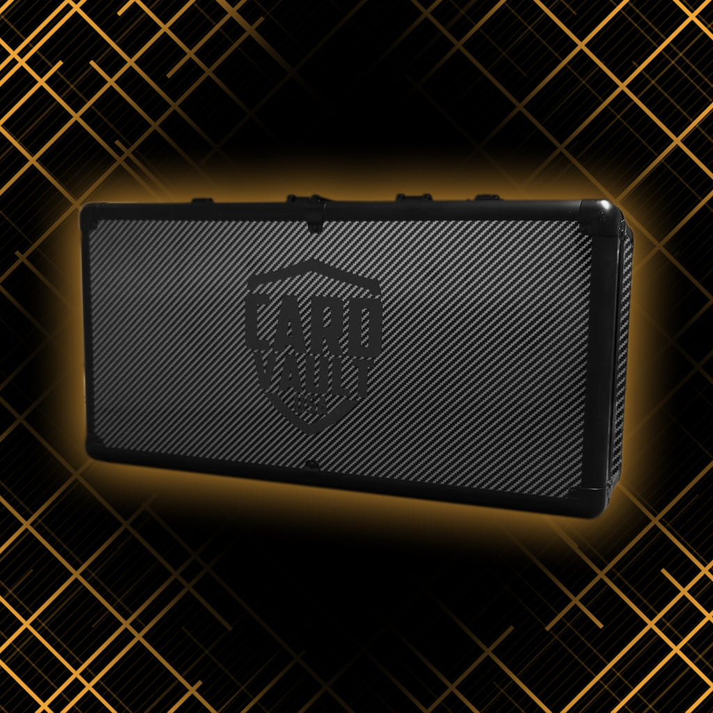 5-Row Black Graded Card Case