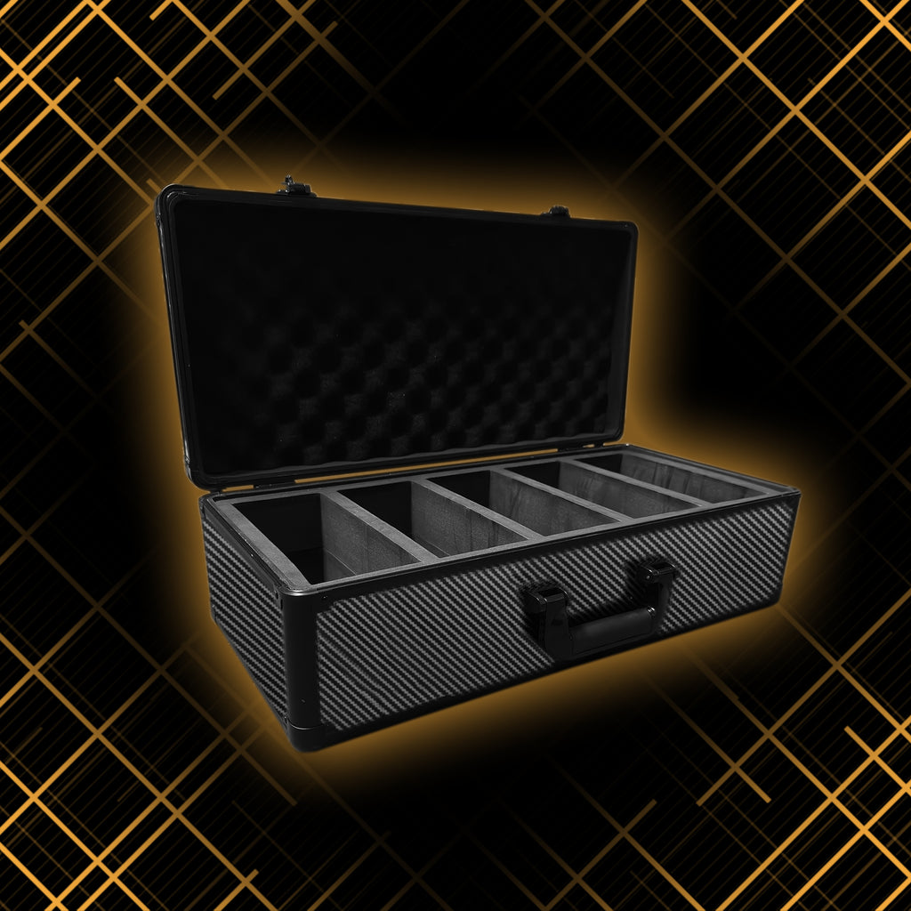 how to open a graded card case 5-Row Black Graded Card Case
