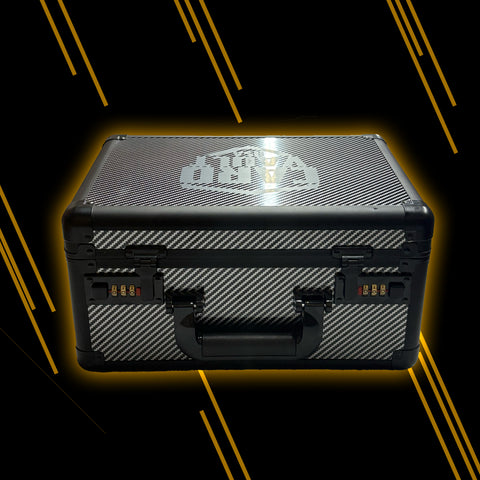 graded card case with lock 3-Row Blue Graded Card Case