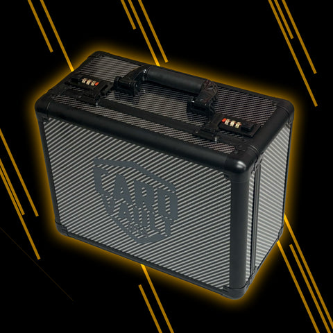 Card Vault USA 3-Row Combo Lock Graded Card Case – Carbon Print