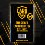 Card Vault USA Semi Ridged Card Protector- 25 Count